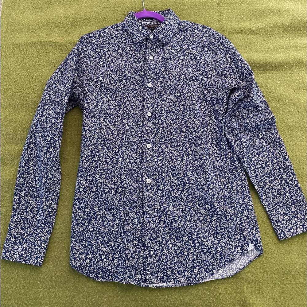 Banana Republic Slim Fit cotton long sleeve button down